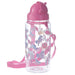 Childrens Unicorn Princess Water Bottle with Straw & String 450ml - Myhappymoments.co.uk