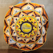 Round Bliss Mandala Meditation Mat - Pukka Gifts