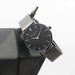 Engraved Men's Metallic Silver Mr Beaumont Watch With Black Face - Myhappymoments.co.uk