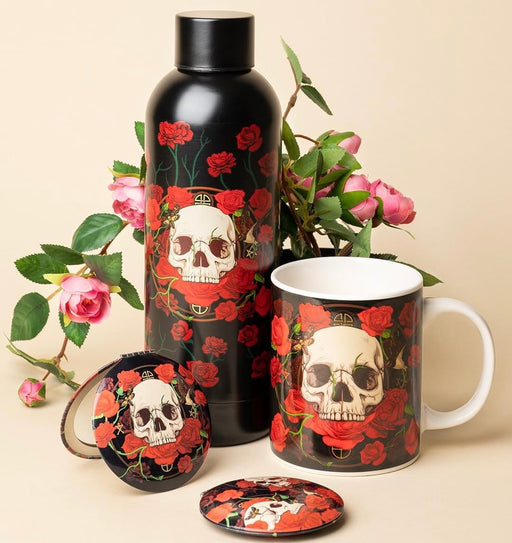 Skull & Roses Insulated Drinks Bottle