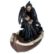 The Reaper Ferryman of Death with Scythe Decorative Ornament