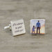 I'll Always Be Your Little Girl Photo Cufflinks - Myhappymoments.co.uk