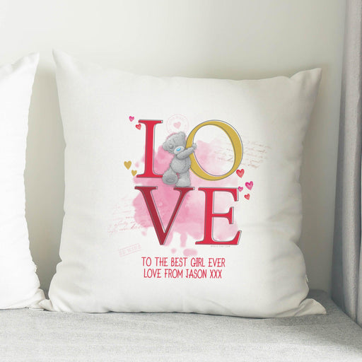 Personalised Me To You LOVE Cushion