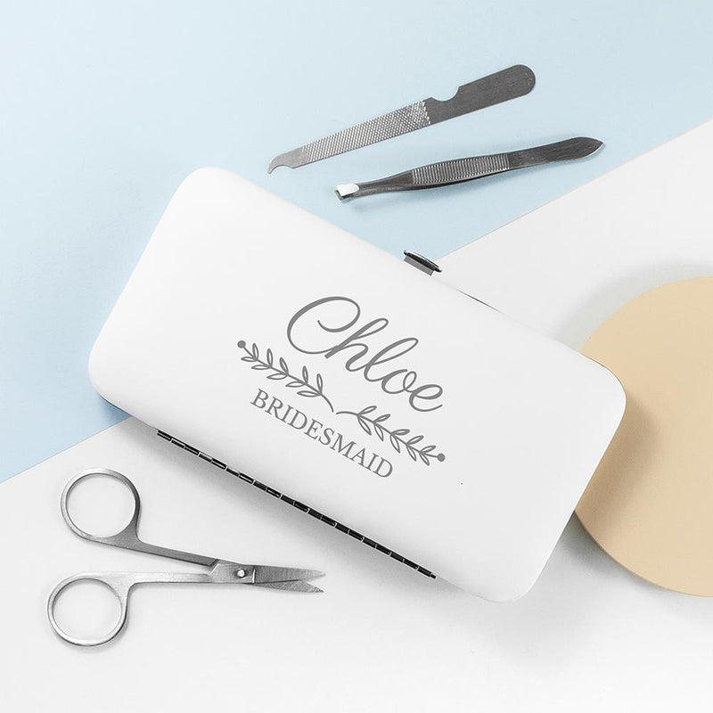 Personalised Bridal Party Manicure Set