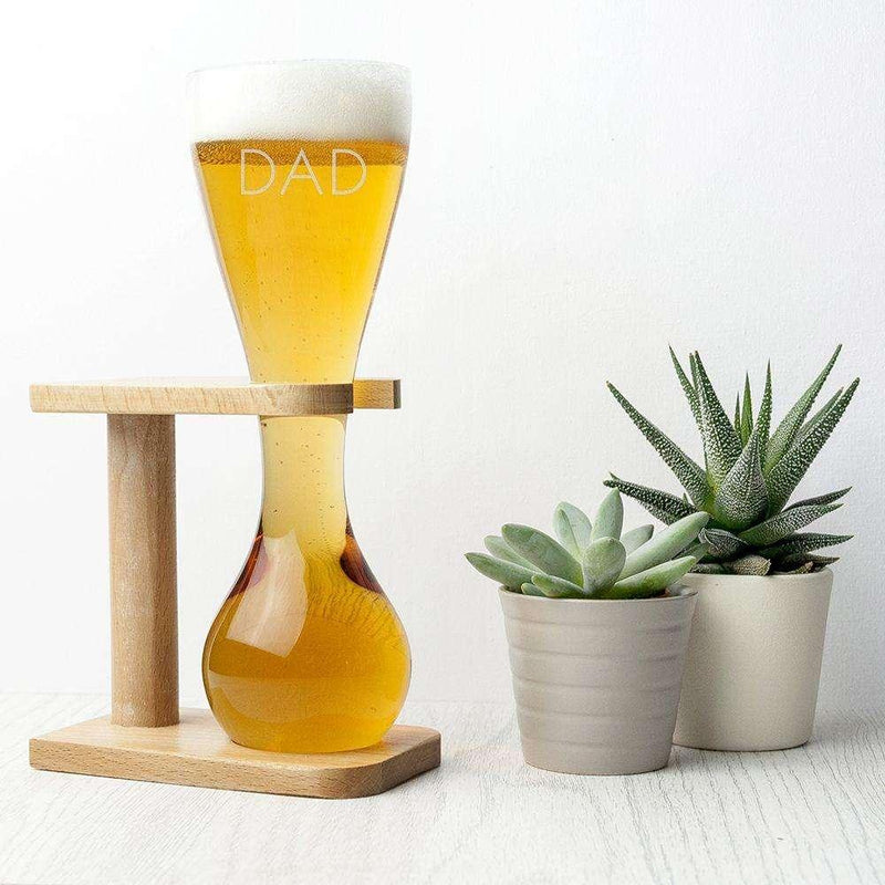 Personalised Quarter Yard Ale Glass - Myhappymoments.co.uk