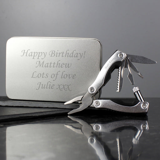 Personalised Stainless Steel Multifunctional Pliers - Myhappymoments.co.uk