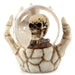 Skull Waterball Snow Globe in Skeleton Hand