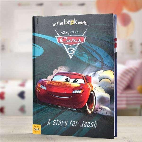 Personalised Disney Cars 3 Story Book - Myhappymoments.co.uk