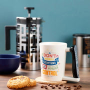 Novelty TV Remote Control Shaped Handle Mug
