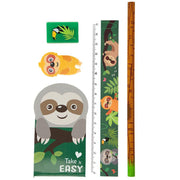 Sloth 5 Piece Stationery Set
