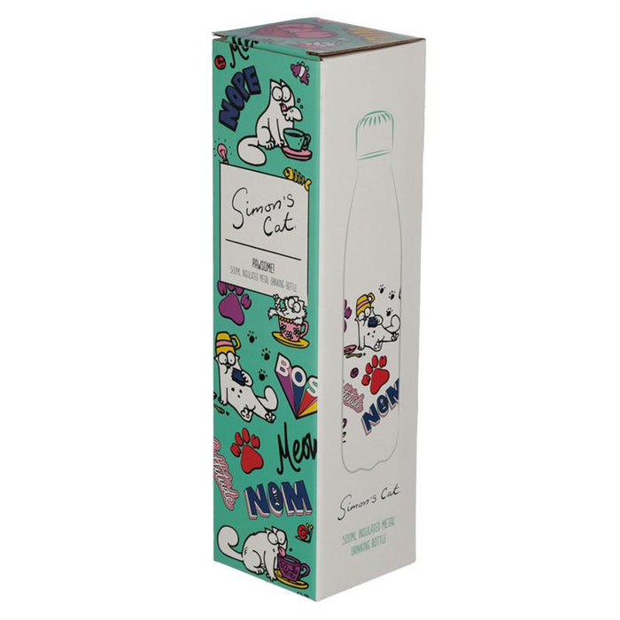 Simon's Cat Pawsome Stainless Steel Insulated Drinks Bottle