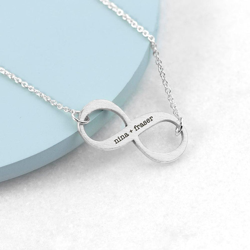 Personalised Infinity Necklace