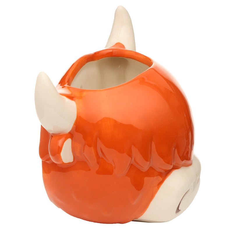 Ceramic Highland Coo Cow Head Wall Planter/Plant Pot
