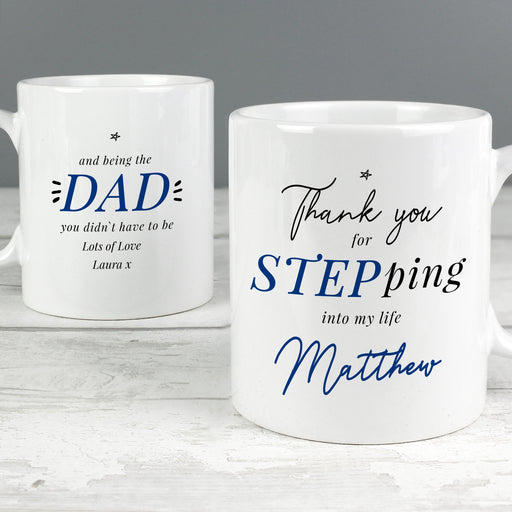 Personalised Step Dad Mug - Pukka Gifts