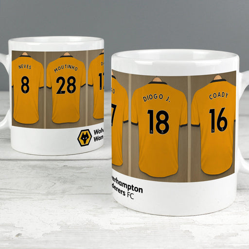 Personalised Wolverhampton Football Club Dressing Room Mug