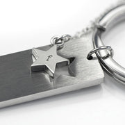 Personalised Lucky Star Necklace & Keyring Set