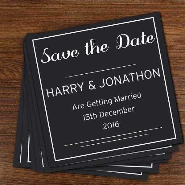 Personalised Classic Pack of 20 Cards/Invites - Myhappymoments.co.uk