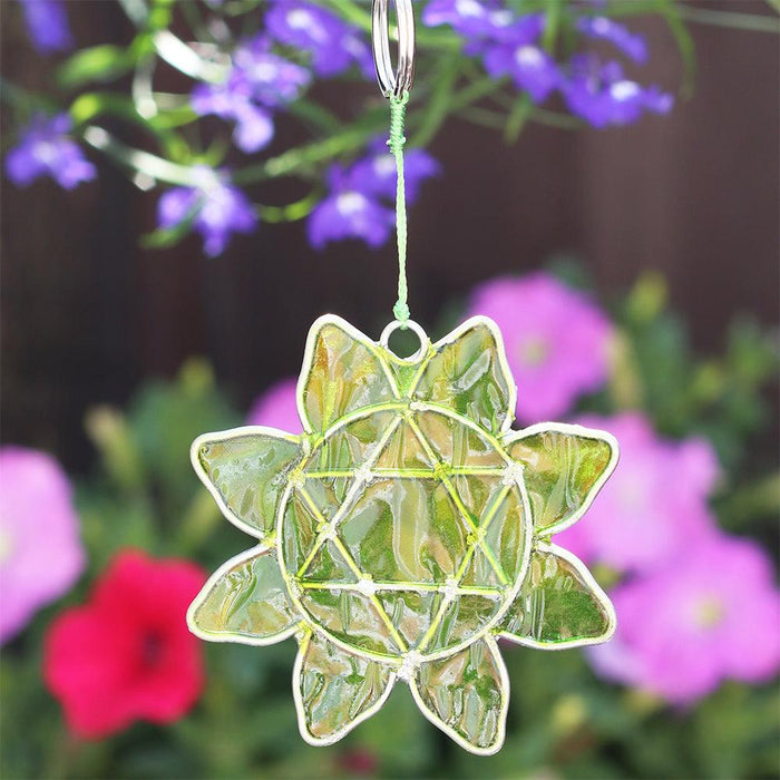 Heart Chakra Symbol Mini Suncatcher