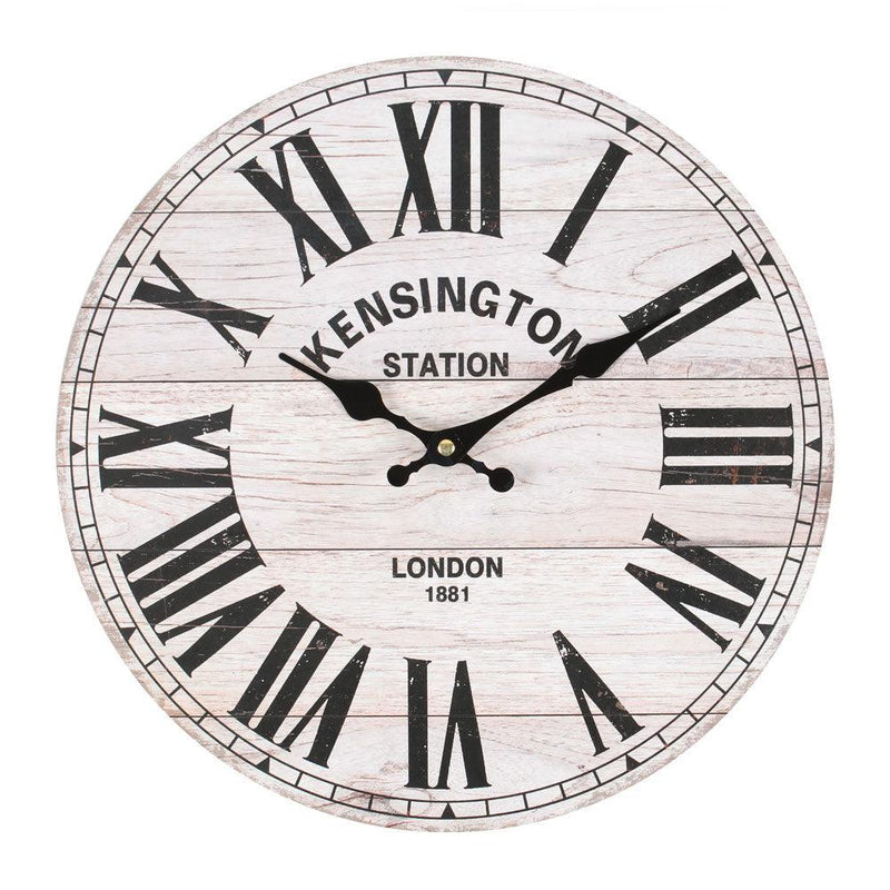 34cm Kensington Station London Clock