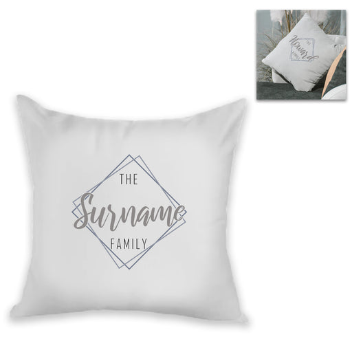 Personalised Cushion - The Surname Family Image 1