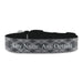 Personalised Large Dog Collar with Dark Deco Background Image 2