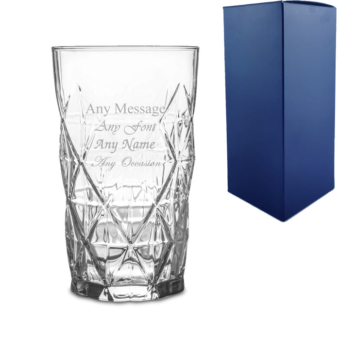 Engraved Keops Hiball Gin Cocktail Glass Image 2
