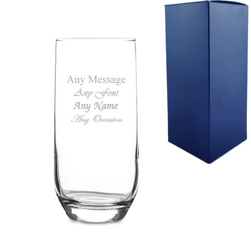 Engraved Sude Hiball Gin Cocktail Glass Image 1