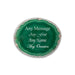 Engraved Dark Green Agate Rock Coaster Image 2