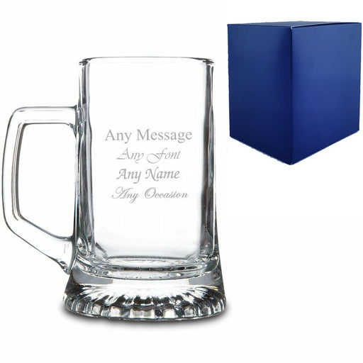 Engraved 18oz Stern Tankard with Gift Box Image 1