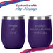 Engraved Purple Insulated Travel Cup Image 5