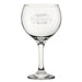 Happy Valentine's Day Classic Design - Engraved Novelty Gin Balloon Cocktail Glass Image 2