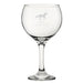 Best Horse Mum - Engraved Novelty Gin Balloon Cocktail Glass Image 1