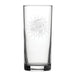 Happy Valentine's Day Banner Design - Engraved Novelty Hiball Glass Image 1