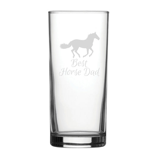 Best Horse Mum - Engraved Novelty Hiball Glass Image 2