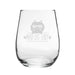 Mad Cat Lady - Engraved Novelty Stemless Wine Gin Tumbler Image 2