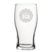 World's Best Dad - Engraved Novelty Tulip Pint Glass Image 1