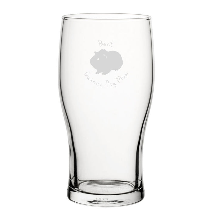 Funny Novelty Best Guinea Pig Dad Pint Glass