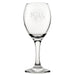 Happy Mothers Day Burst Design - Engraved Novelty Wine Glass Image 2