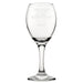 Leave Me Alone I'm Only Talking To My Cat Today - Engraved Novelty Wine Glass Image 1