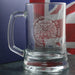 Engraved Commemorative Coronation of the King Beer Mug Image 4