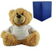 Cream Teddy Bear with A Big Heart Shapes Little Minds Design Image 2