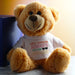 Cream Teddy Bear with School's Out For Summer Design T-Shirt Image 4