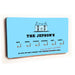 Personalised Novelty Blue 6 hook key holder - House Image 1