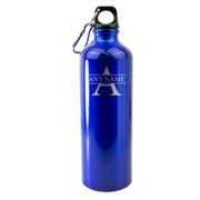 Engraved Blue Sports Bottle with Initial and Name Image 2