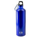 Engraved Blue Sports Bottle with Initials Image 1