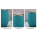 Engraved Light Blue Insulated Travel Cup Image 7