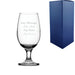 Engraved 12.5oz Maldive Cider Beer Glass with Gift Box Image 1