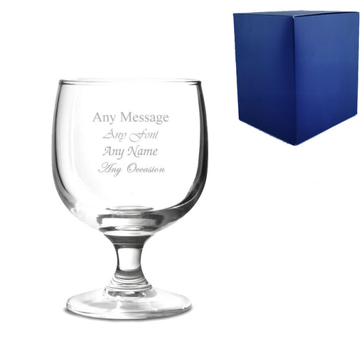 Engraved Amelia 11.3oz Wine Glass With Gift Box Image 2
