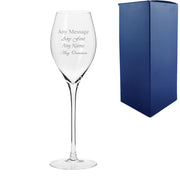 Engraved 280ml Infinity Crystal Prosecco Glass With Gift Box