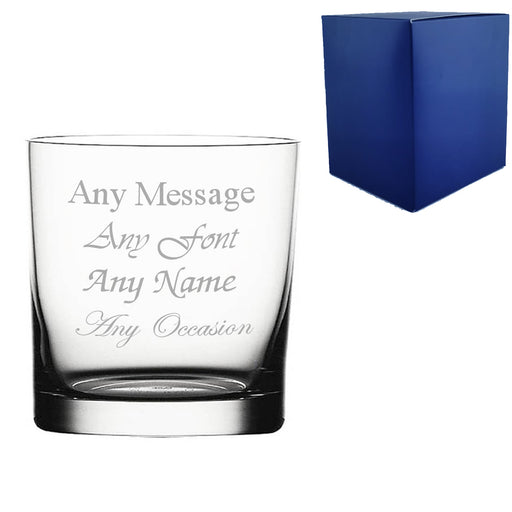 Engraved 240ml Toscana Whisky Tumbler With Gift Box Image 1